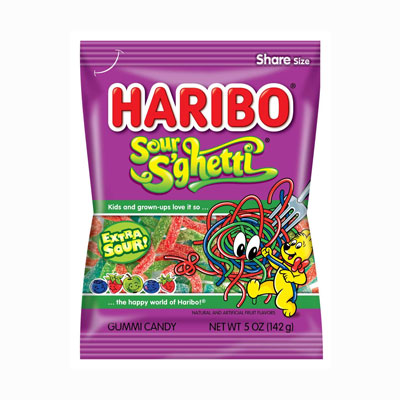 Gummy Candy : Sour S'ghetti
