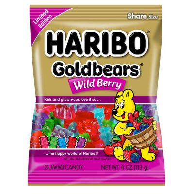 Gummy Candy : Wild Berry Gold Bears