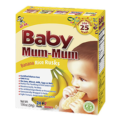 Rice Rusks : Banana