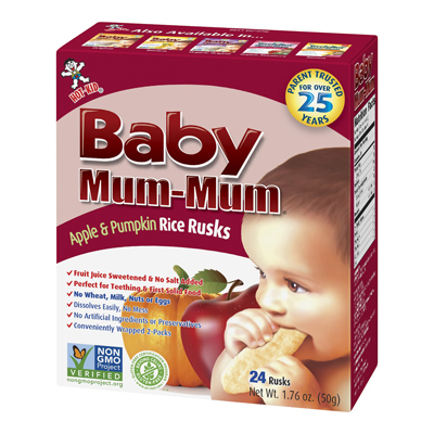 Rice Rusks : Apple & Pumpkin