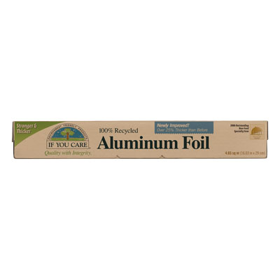 100% Recycled Alumium Foil