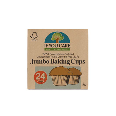 Baking Cups : Jumbo 24 Cups