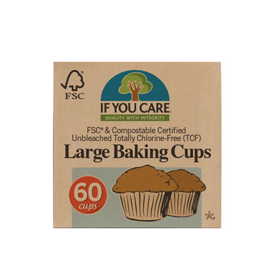 Baking Cups : Large 60 Cups