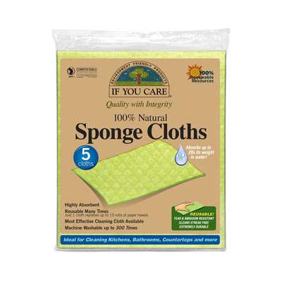 100% Natural Sponge Cloths