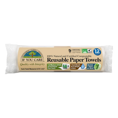 Compostable Reusable Paper Towels
