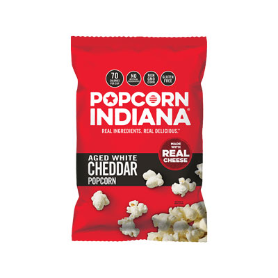 Popcorn : Aged White Cheddar