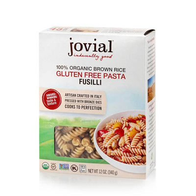 Organic Brown Rice Pasta : Fusilli