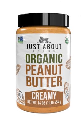 JAF ORGANIC CREAMY PEANUT BUTTER