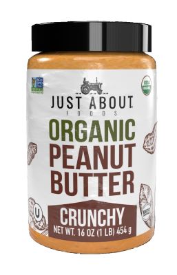 JAF ORGANIC CRUNCHY PEANUT BUTTER