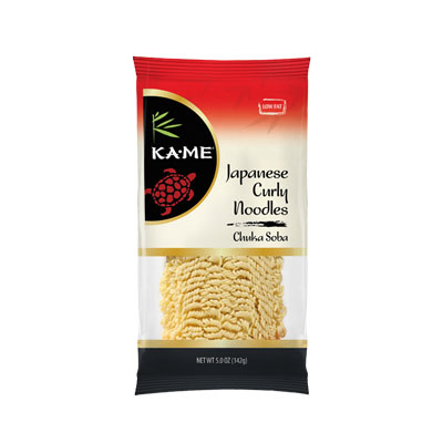 Dry Noodles : Japanese Curly Noodles Chuka Soba