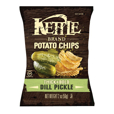Potato Chips : Thick & Bold Dill Pickle (2oz)