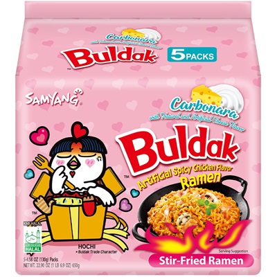 SAMYANG MULTI PK HOT CHICKEN CARBONARA
