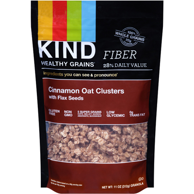 Clusters : Cinnamon Oat with Flax Seeds