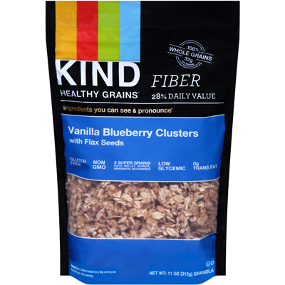 Clusters : Vanilla Blueberry with Flax Seeds