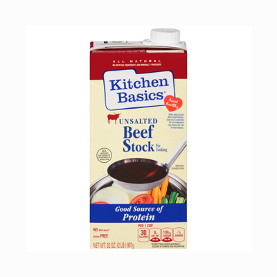 Beef Stock : Unsalted