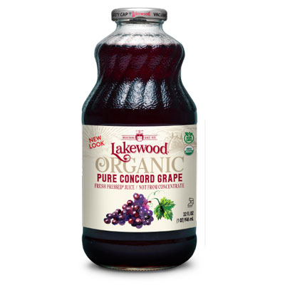 Organic Juices : Pure Concord Grape