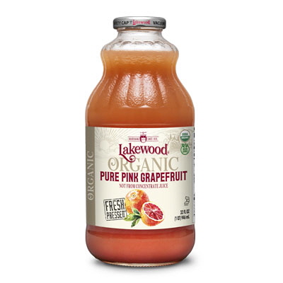 Organic Juices : Pure Pink Grapefruit