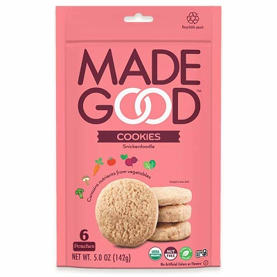 MADEGOOD ORG COOKIE SNICKERDOODLE