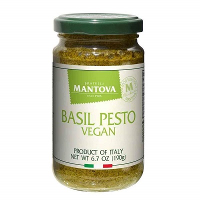 MANTOVA VEGAN BASIL PESTO 6.7oz
