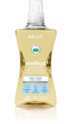 Detergent Pour - 66 Loads : Free + Clear
