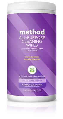METHOD APC WIPE 70ct LAVENDER