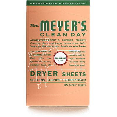 Dryer Sheets : Geranium