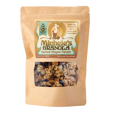 MICHELES GRANOLA SALTED MAPLE PECAN