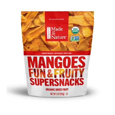 Organic Dried Fruits : Mangoes