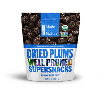 Organic Dried Fruits : Dried Plums