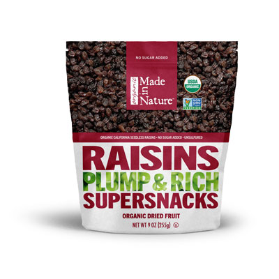 Organic Dried Fruits : Raisins
