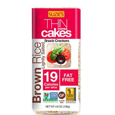 Whole Grain Thin Cakes : Brown Rice Lightly Salted