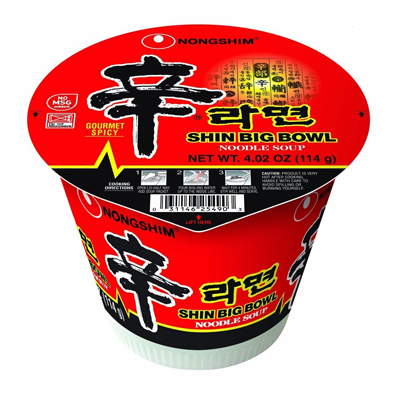 Instant Noodles : Shin Big Bowl (4.2oz)
