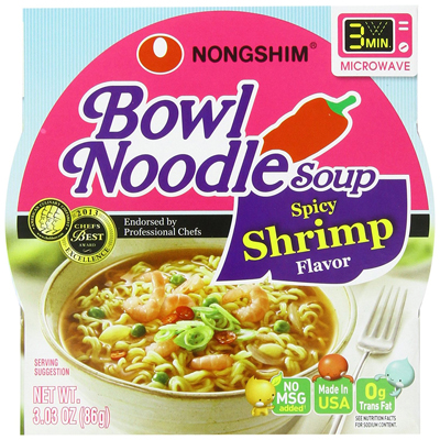 Instant Noodles : SPICY Shrimp Bowl