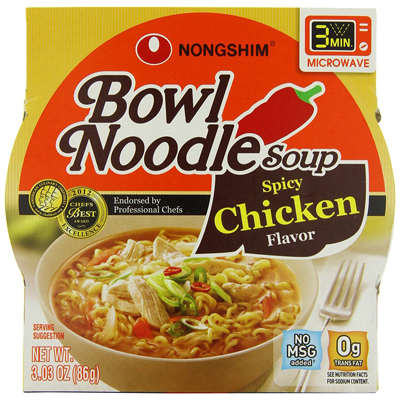 Instant Noodles : Spicy Chicken Bowl