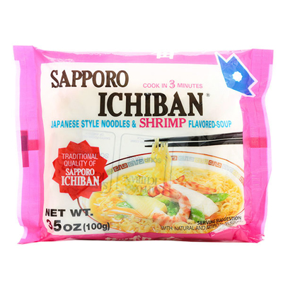 Japanese Style Noodles : Shrimp