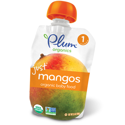 Organic Baby Food : Stage 1 Mangos