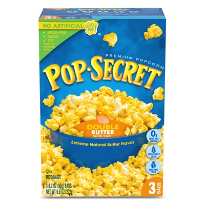 POP SECRET DOUBLE BUTTER