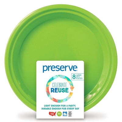 PRESERVE LARGE PLATE GRN APL #06101