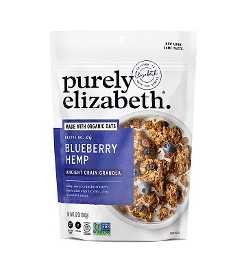 PURELY ELIZABETH GRANOLA BLUBRY HEMP
