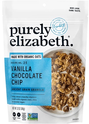PURELY ELI. GRNOLA VANLLA CHOCOCHP