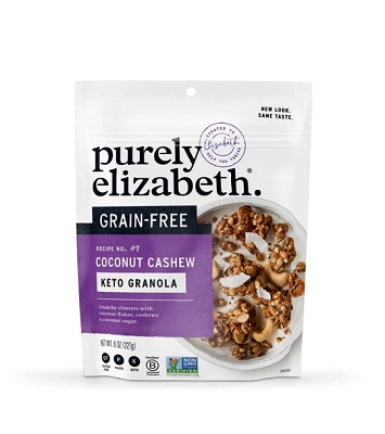 PURELY ELI. KETO GRNOLA COCONUT CASHW