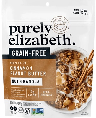 PURELY ELI. KETO GRNOLA CINNMON PB