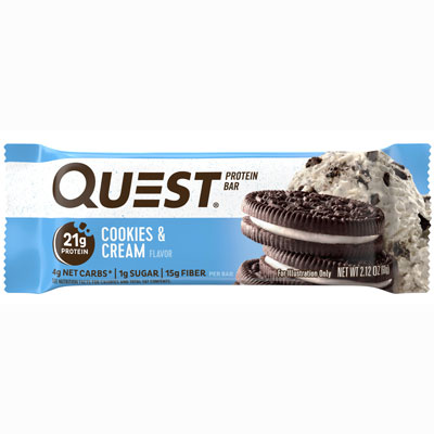 Protein Bars: Cookies & Cream
