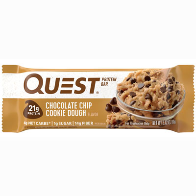 Protein Bars : Chocolate Chip Cookie Dough