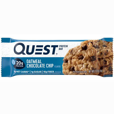 Protein Bars : Oatmeal Chocolate Chip