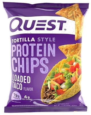 QUEST TORTILLA CHIPS LOADED TACO#0995