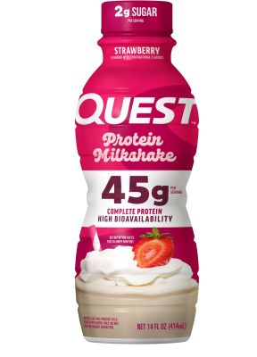 HIGH PROTEIN MILKSHAKES STRAWBERRY