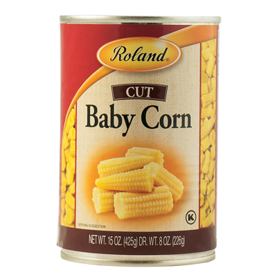 Cut Baby Corn