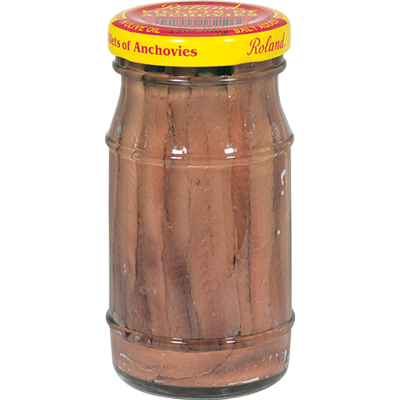 Flat Fillets of Anchovies in Olive Oil