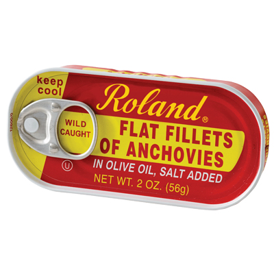 Flat Fillets Of Anchovies in Olive Oil